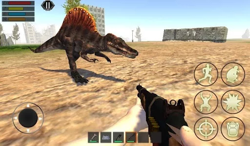 Изображение игры: Dino Craft Survival Jurassic Dinosaur Island