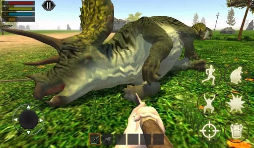 Изображение игры: Dino Craft Survival Jurassic Dinosaur Island