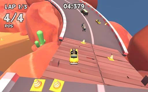 Изображение игры: Crazy Cat Rush Racing Run Kitty Craft