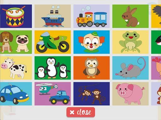 Изображение игры: Kids painting & coloring game