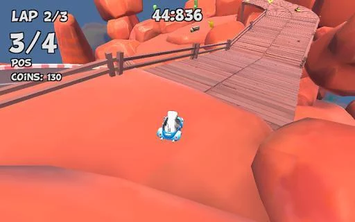Изображение игры: Crazy Cat Rush Racing Run Kitty Craft