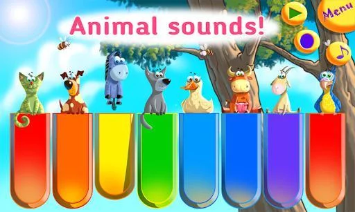 Изображение игры: Baby Zoo Piano with Music for Toddlers and Kids