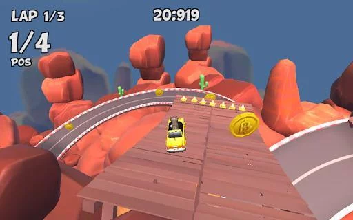Изображение игры: Crazy Cat Rush Racing Run Kitty Craft