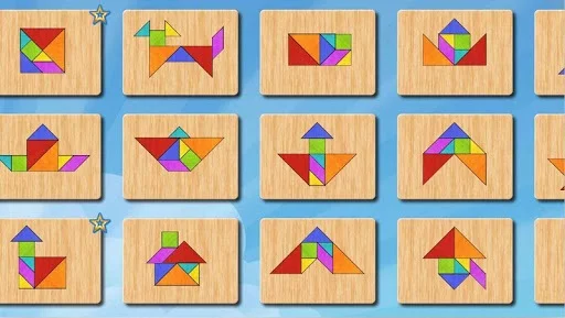 Изображение игры: Tangram puzzle