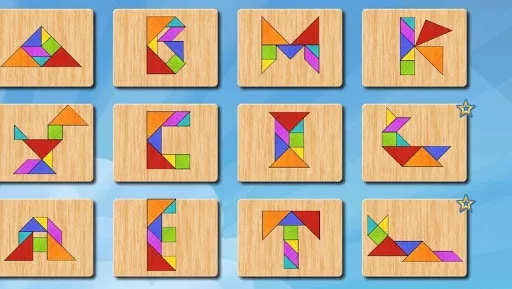 Изображение игры: Tangram puzzle