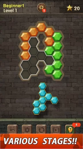 Изображение игры: Hexa Block Quest