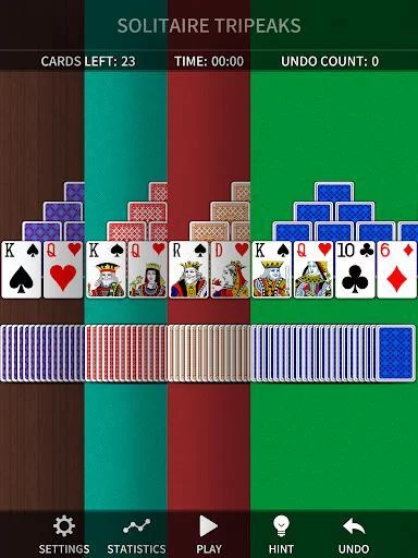 Изображение игры: TriPeaks Solitaire Pro
