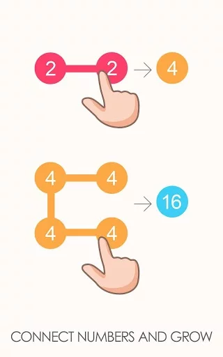Изображение игры: 2 For 2: Connect the Numbers Puzzle