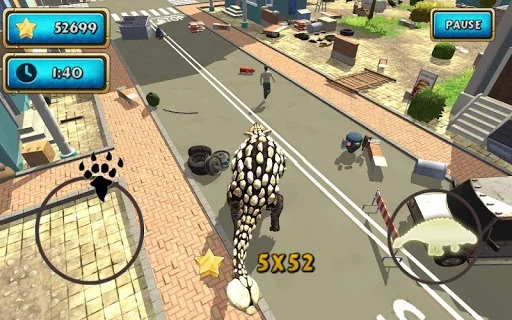 Изображение игры: Dinosaur Simulator 2 Dino City