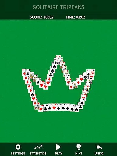 Изображение игры: TriPeaks Solitaire Pro