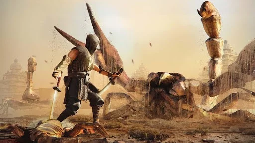Изображение игры: Ninja Samurai Assassin Hero III Shadow Egypt