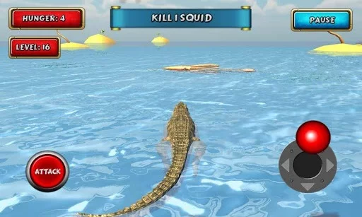 Изображение игры: Crocodile Simulator Beach Hunt