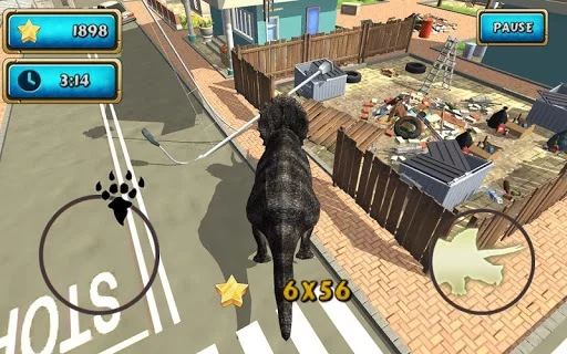 Изображение игры: Dinosaur Simulator 2 Dino City