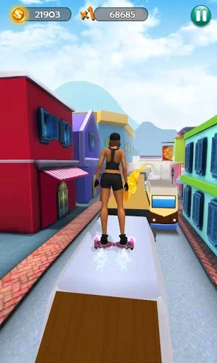 Изображение игры: Hoverboard Surfers 3D