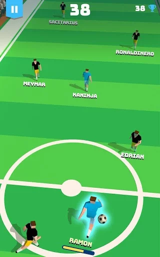 Изображение игры: Soccer Hero - Endless Football Run
