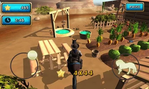 Изображение игры: Horse Simulator: Cowboy Rider