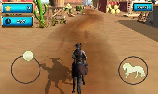 Изображение игры: Horse Simulator: Cowboy Rider