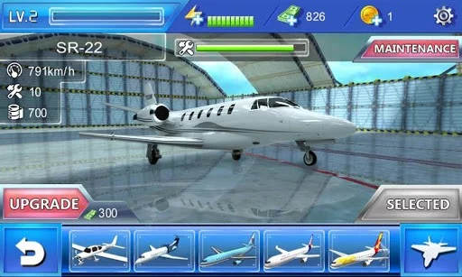 Изображение игры: Plane Simulator 3D