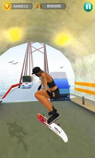 Изображение игры: Hoverboard Surfers 3D