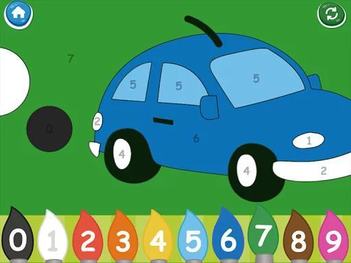 Изображение игры: Educational Games. Baby Numbers