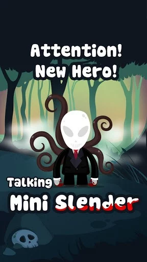 Изображение игры: Beat Slenderman in Forest. Horror tamagotchi game