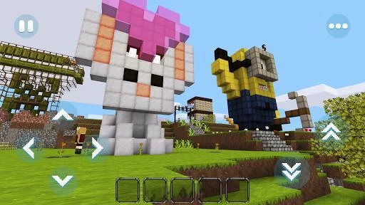 Изображение игры: Blocks and Build: Crafting