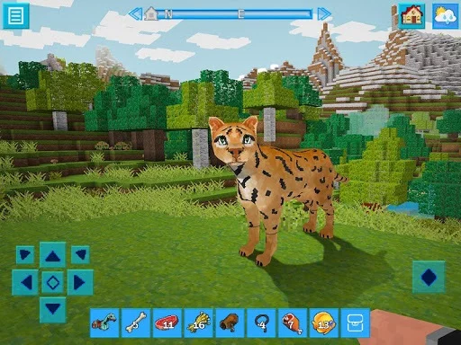 Изображение игры: PrimalCraft Survive with Minecraft Skins Exporter