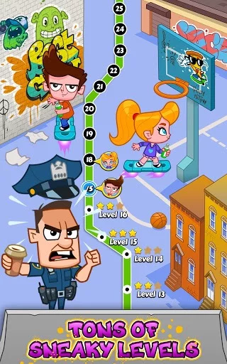 Изображение игры: City Vandal - Spray & Run