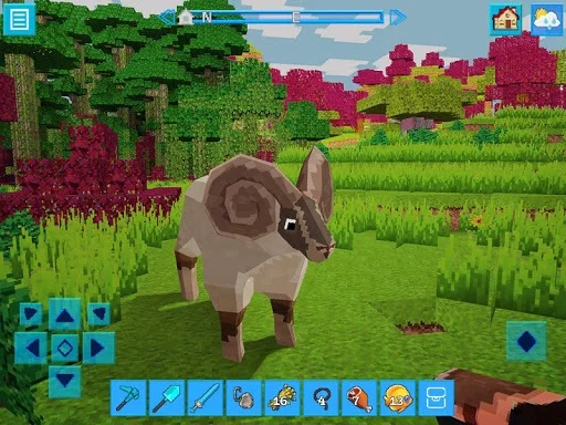Изображение игры: PrimalCraft Survive with Minecraft Skins Exporter