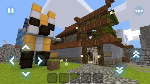 Изображение игры: Blocks and Build: Crafting
