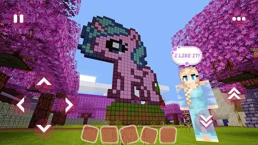Изображение игры: Girls Blocks: Exploration Saga