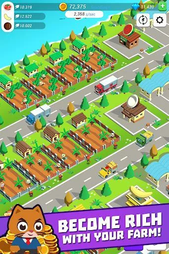 Изображение игры: Super Idle Cats - Tap Farm