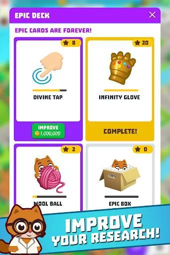 Изображение игры: Super Idle Cats - Tap Farm