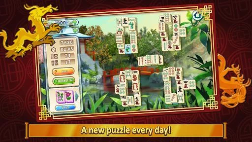 Изображение игры: Simple Mahjong