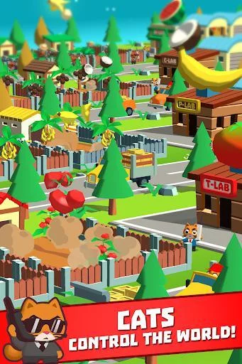 Изображение игры: Super Idle Cats - Tap Farm
