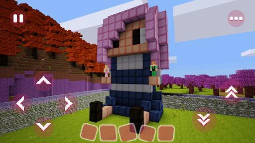 Изображение игры: Girls Blocks: Exploration Saga