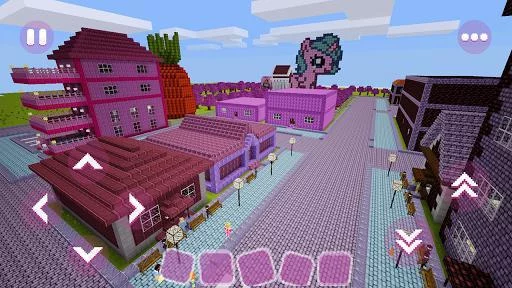 Изображение игры: GirlsCraft 2k17 Creative