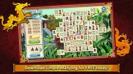 Изображение игры: Simple Mahjong
