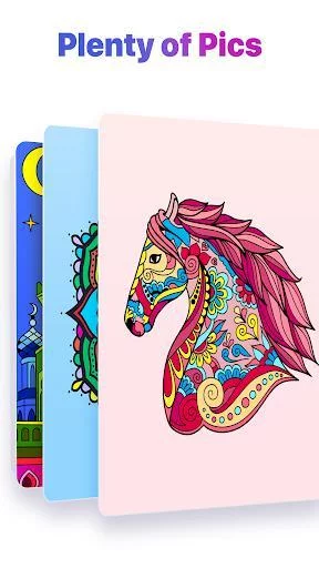 Изображение игры: Color by Number – New Coloring Book