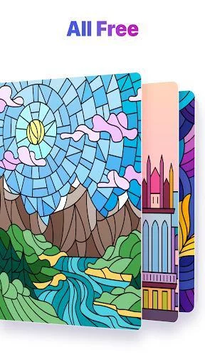 Изображение игры: Color by Number – New Coloring Book