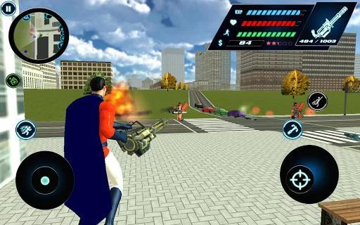 Изображение игры: Superhero
