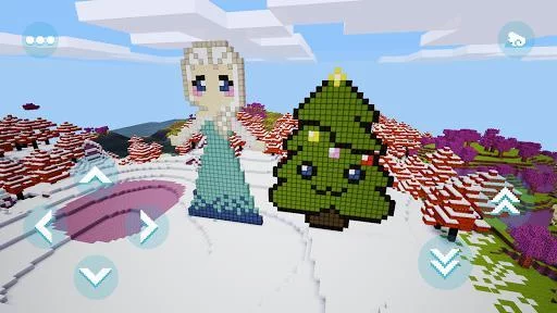 Изображение игры: GirlsCraft: Creative Edition