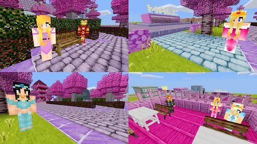 Изображение игры: GirlsCraft: Creative Edition
