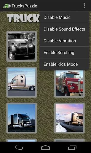 Изображение игры: Trucks Puzzle Free
