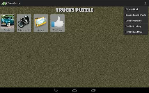 Изображение игры: Trucks Puzzle Free
