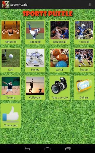 Изображение игры: Sports Puzzle Free