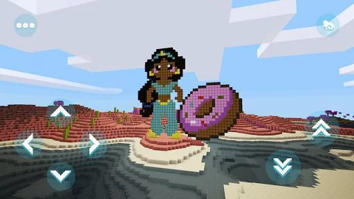 Изображение игры: GirlsCraft: Creative Edition