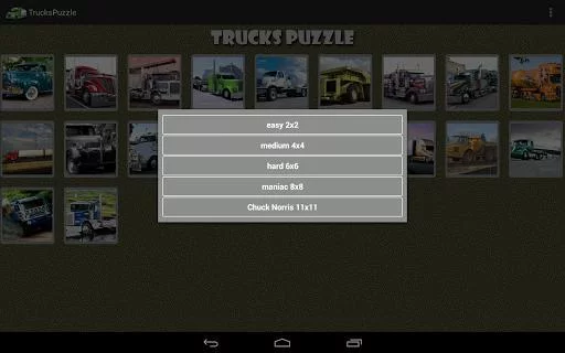 Изображение игры: Trucks Puzzle Free