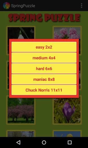 Изображение игры: Spring Puzzle Free