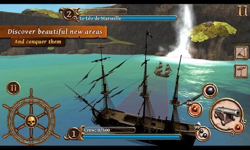Изображение игры: Ships of Battle: Age of Pirates